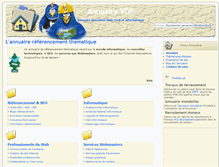 Tablet Screenshot of annuaire.vdp-digital.com